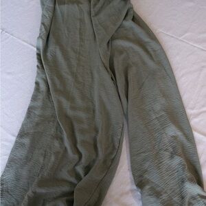 Elegant Olive Green Women's jumpsuit